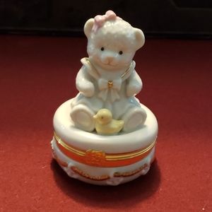 Treasures Sailor Girl Teddy Bear Box